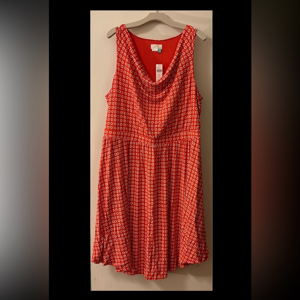 Maeve by Anthropologie Brianne Cowl Neck Dress Size 2X